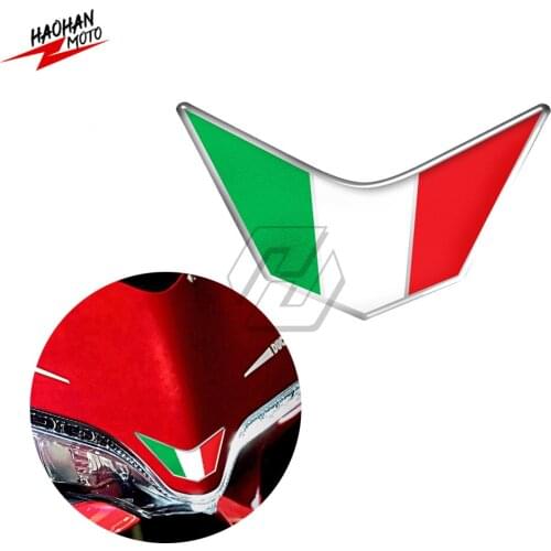 For Ducati Decal 959 969 1199 1299 PANIGALE V4 S R SUPERSPORT Decals 3D Motorcycle Front Fairing Italy Decals