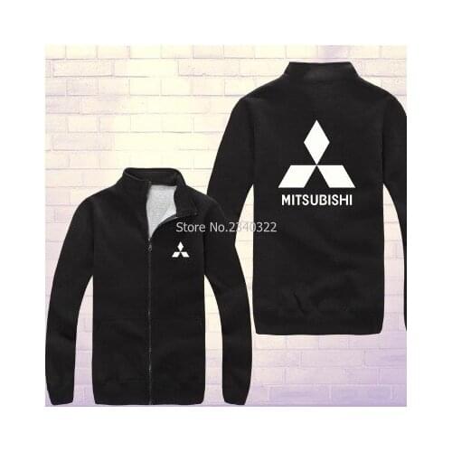 New Autumn Winter man Womens mitsubishi Sweatshirt Casual Pullover solid colour tops