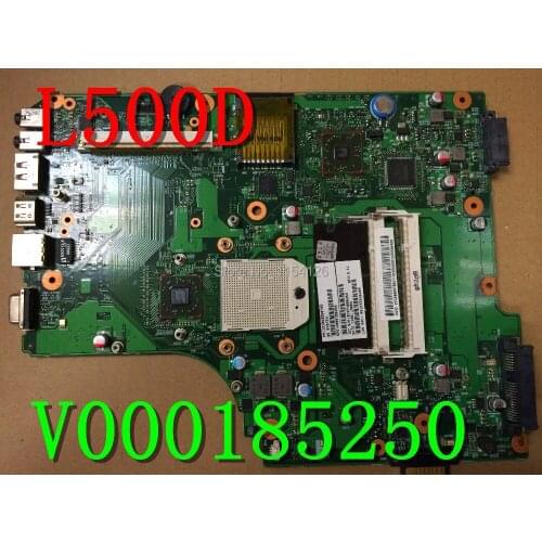 Original Laptop motherboard for Toshiba L500D motherboard V000185250 integrated DDR2 100% tested