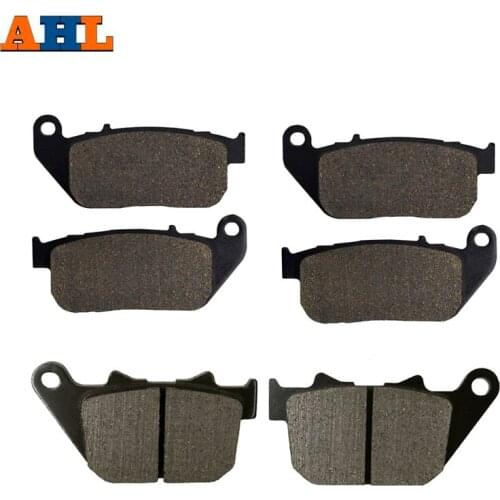 Motorcycle Front Rear Brake Pads for Harley XL883 Sportster XL883R XL 883 Roadster 05-14 XL1200 XL1200R XL 1200 Sportster 04-08