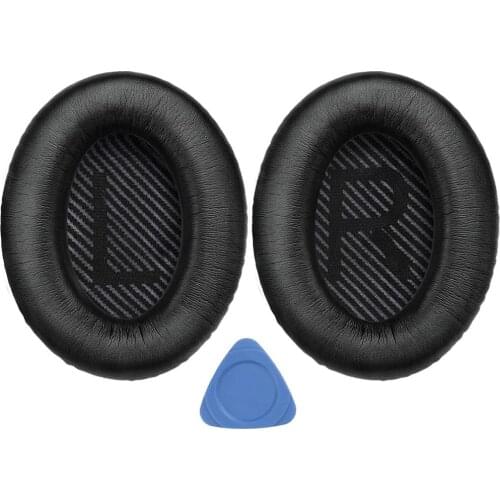 Professional Bose QC35 QC35 II Ear Pads Replacement – Ear Cups for Bose QuietComfort 35 I/II Over-Ear Headphones,Black