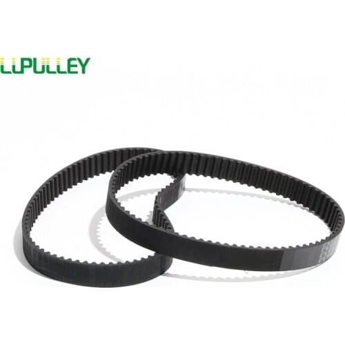 LUPULLEY S5M Timing Belt Closed Loop Black Rubber Toothed Belt 5mm Pitch Width 15/20/25mm Length 1695/1700/1715/1800/1875/1880mm