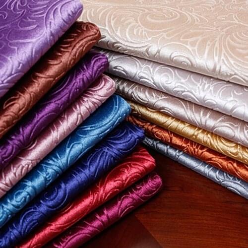 3D Thick Embossed Velvet Fabric For DIY Curtains Home Living Background Cloth Pillowcase Soft Diamond Velveteen Tissus 100X150cm