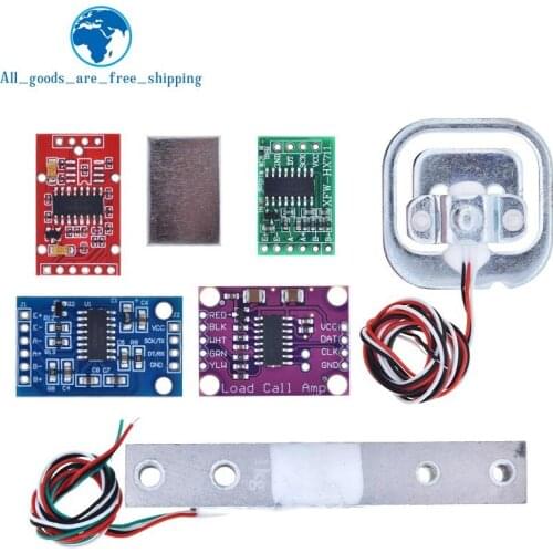 Load Cell 1KG 5KG 10KG 20KG HX711 AD Module Weight Sensor Electronic Scale Aluminum Alloy Weighing Pressure Sensor For Arduino