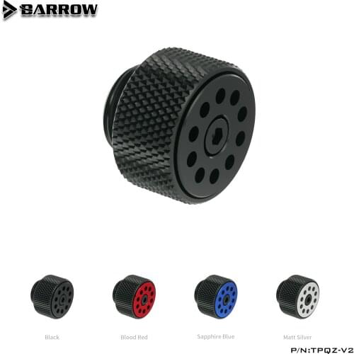 Barrow Release Air Plug G1/4'' Sealing Lock Brass Automatic+Manual Exhaust Valve Air Evacuation Valve for Water Cooling System