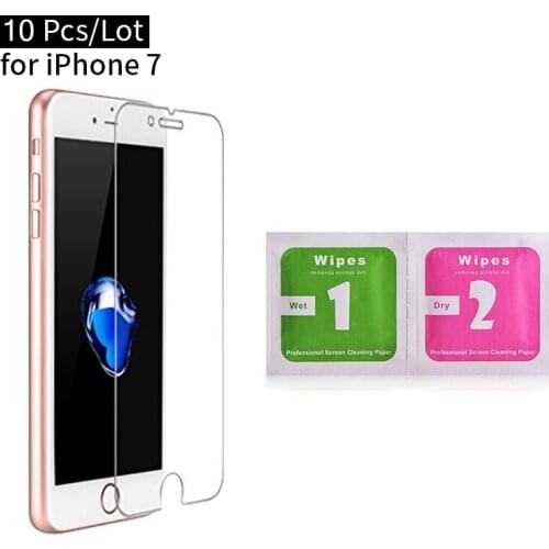 30 pcs Wholesale 2.5D Front Tempered Glass for iPhone 5S 5 5C Screen Protection Protective Glass Screen Protector Film