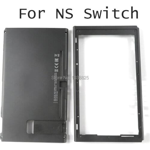 10sets Original Replacement Black Hard Housing Shell Case Part for Switch NS NX Console Front Back Faceplate For Nintendo Switch