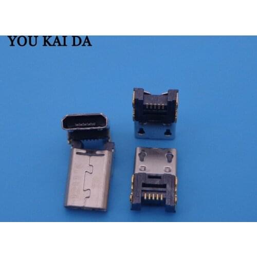 10pcs USB Connector Jack charging port socket plug dock For Amazon Kindle Fire Micro USB JACK Long body