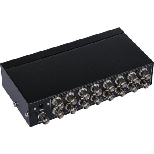 16 Port BNC Splitter Box 1 into 16 Video Distributor Multipler MT-1016BC for Security CCTV Camera DVR