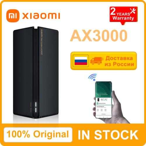 2021 New Xiaomi Wireless Router AX3000 WiFi 6 2.4G 5G Full Gigabit Mesh 3000Mbps Repeater OFDMA VPN Signal Amplifier Extender