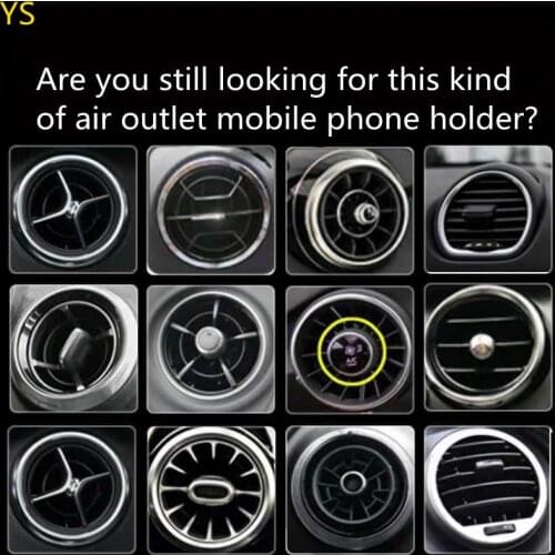 Car Mobile Phone Holder For Mercedes Benz Air Outlet Vent Mount Gravity Bracket Stand Auto Accessories