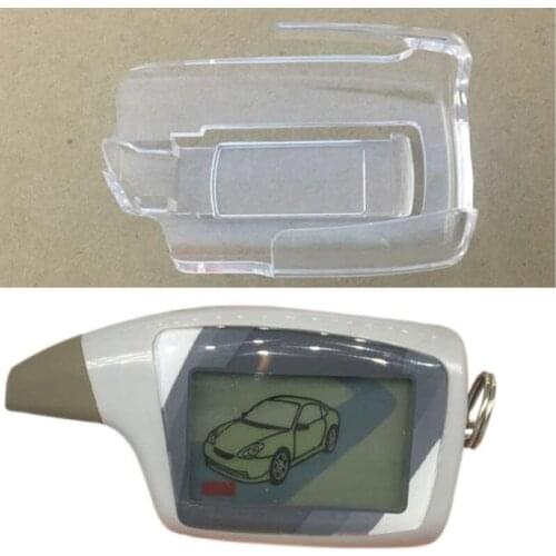 M5 LCD Remote Control Keychain + Body Holder for Russian 2 way car alarm system Scher-Khan Magicar 5 6 Scher Khan M5 Key Chain