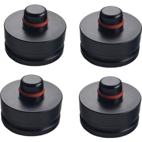 Black Rubber Jack Lift Point Pad Adapter Jack Pad Tool Chassis Dedicated Car Styling Accessories For Tesla Model 3