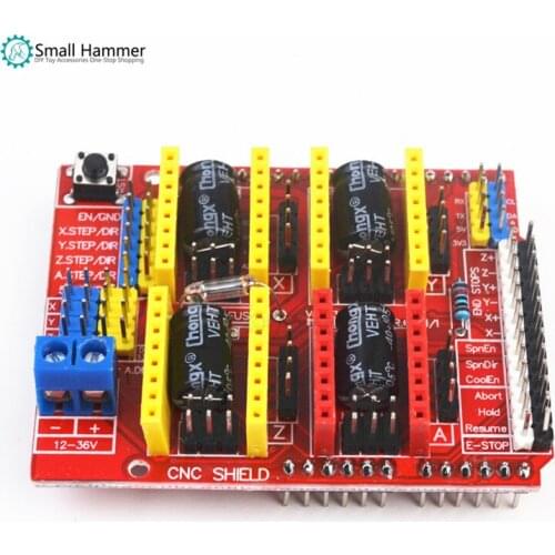CNC shield v3 engraving machine expansion board 3D printer A4988 driver board