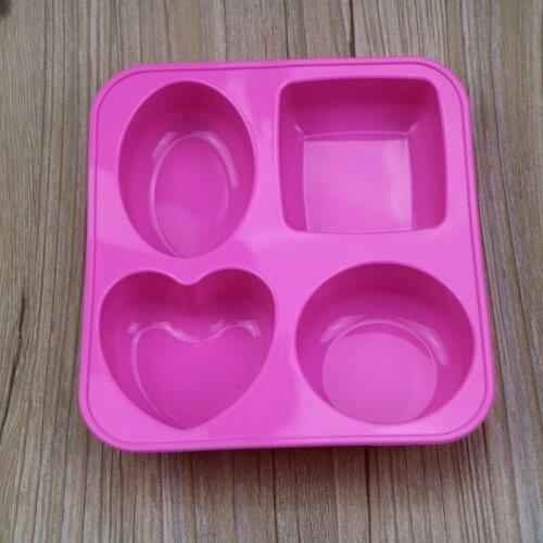 Geometry Shape Soap Mould Multifunction Silicone DIY Handmade 3D Stereo Fondant Cake Decorating