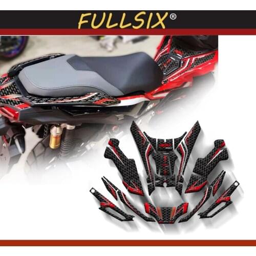 Motorcycle 3D Gel fuel tank pad sticker engine protection Prevent scratc decorative sticker decals kit For Honda ADV 150 adv150