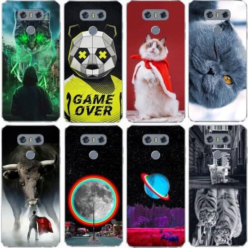 Back Soft Silicone Phone Covers for LG G5 for LG G6 Mobile Phone Cases for lg g 5 for lg g 6 Bags