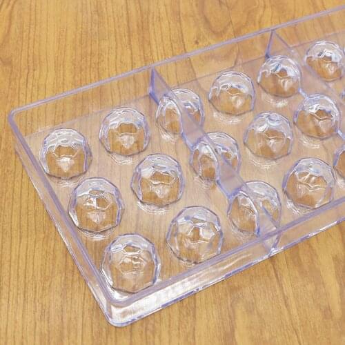 Transparent Plastic Acrylic Mold Chocolate Maker Polycarbonate Diamond Die Model New