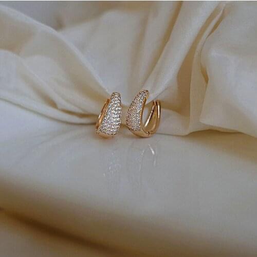 Earrings for Women Simple Crystal Square Earrings 2020 New Earrings Jewelry Wholesale