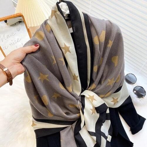 Silk scarf Autumn winter women beach quality beautiful shawl cotton silk lady fashion scarves Popular wrap hijab muffler