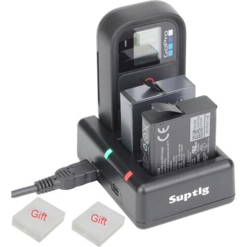 Action Camera For hero 5 battery 3 way USB 3 Slots Battery Charger WiFi Remote Control Charger for GoPro Hero 6 Remote