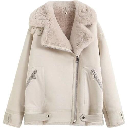 ZREDARA Women's Jackets With Fur