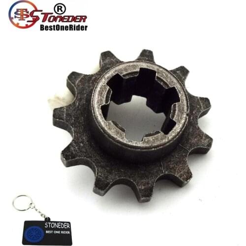 STONEDER Front Clutch Drum Gear Box Pinion Chain Sprocket Gear T8F 11 Tooth For 2 Stroke 47cc 49cc Chinese Dirt Bike Minimoto