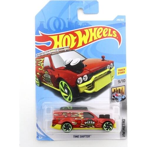 2018-248 Hot Wheels TIME SHIFTER Mini Alloy Coupe 1/64 Metal Diecast Model Car Kids Toys Gift