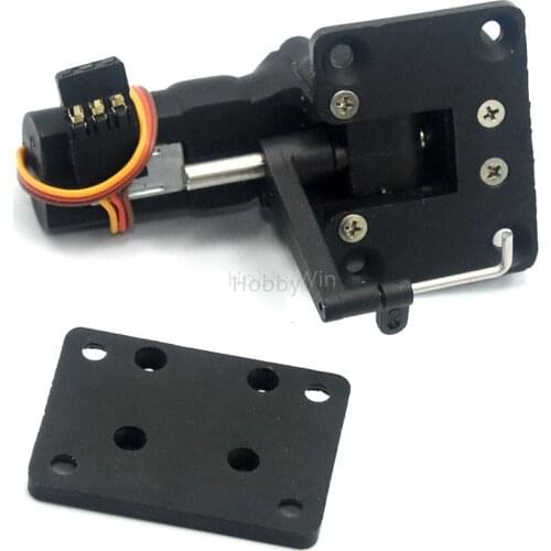 25G Electric Front Retract Landing 3mm shaft with Nose Steering Arm for RC Model Airplane