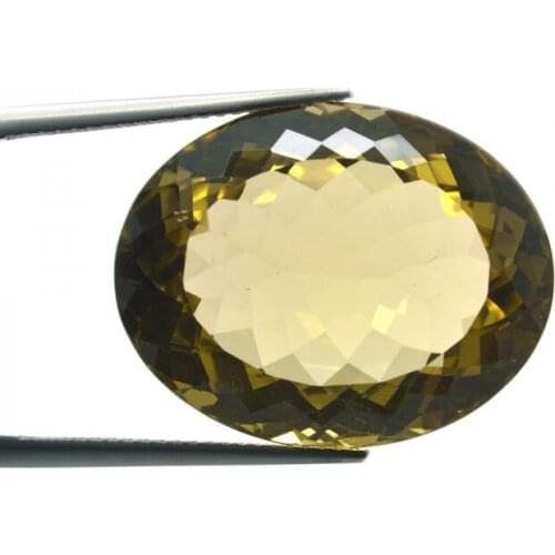 27,92ct. Lemon Quartz Oval Shape