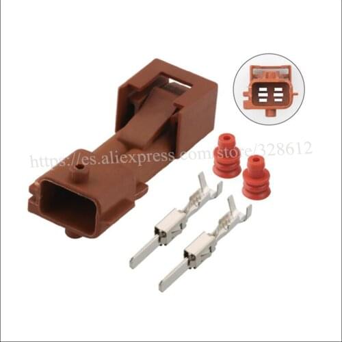 4-962344-1 car wire male cable Waterproof sheath 2pin connector automotive Plug socket include terminal and seal DJ7021KC-3.5-11