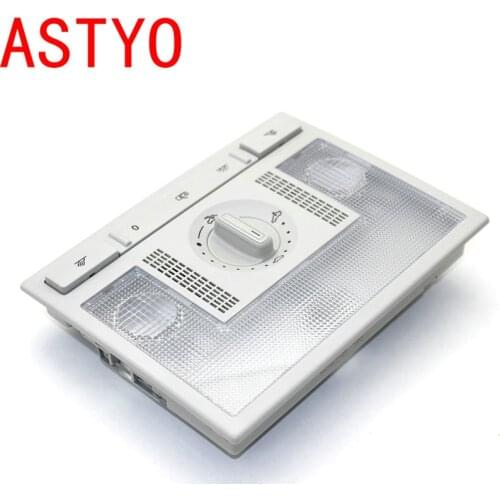 ASTYO New front Dome Reading Map Light Lamp For VW POLO NEW POLO 2011-2013 6R POLO 2014+ 6C POLO
