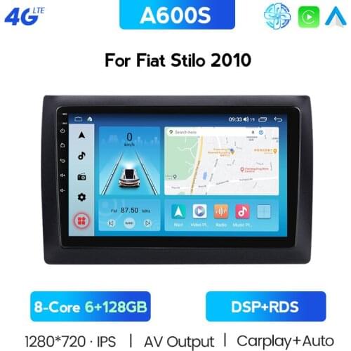 2 Din Android 11 Car Radio for Fiat Stilo 2002-2010 Car Stereo Auto Gps Navigation Multimedia Player Audio Head Unit AutoRadio