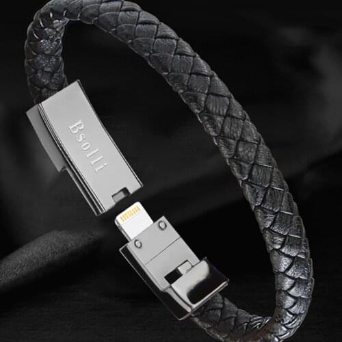 Fast Charge Flash Charger Bracelet Portable Data Cable Huawei Charging Iphone Apple Short Oppo Mobile Phone Android Type-c Vivo
