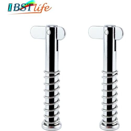 2PCS 316 Stainless Steel Quick Release Pin Dowel Pin Flat Head Cylindrical Pin Positioning Pins Retainer Farm Lawn Garden Marine