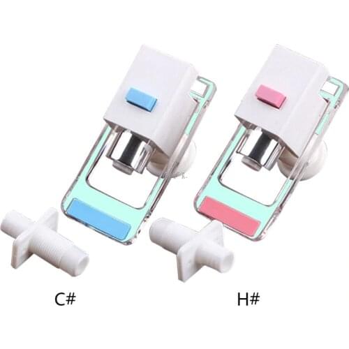 Cold Hot Water Purifier Dispenser Machine Faucet ABS Plastic Output Switch Replacement Parts red come with lock
