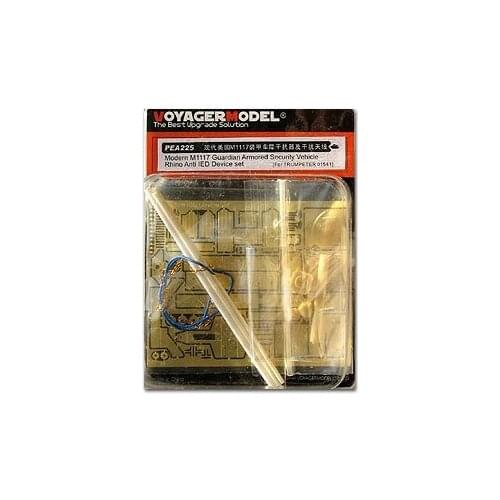 KNL HOBBY Voyager Model PEA225 M1117 "Guardian" wheeled armored vehicles & ldquo; rhino & rdquo; IED jammers and antennas