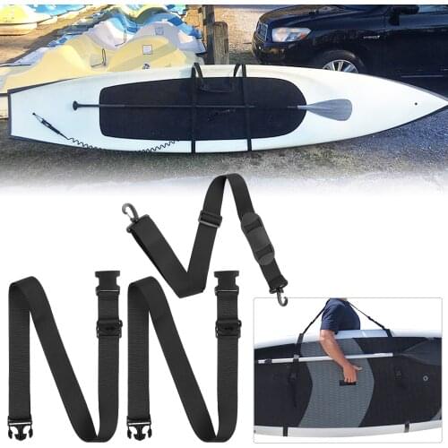 Surfboard Shoulder Strap Adjustable Standing Paddle Carrying Belt Surfboards Shoulder Carry Sling Band Surfboard Strap