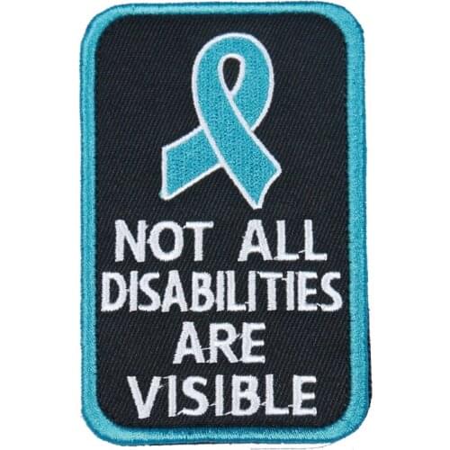 New Badge Patches Letter Patch Hook & Loop High Quality Embroidery Applique DIY Shirt Backpacks Sew on Fabric Sewing Supplies