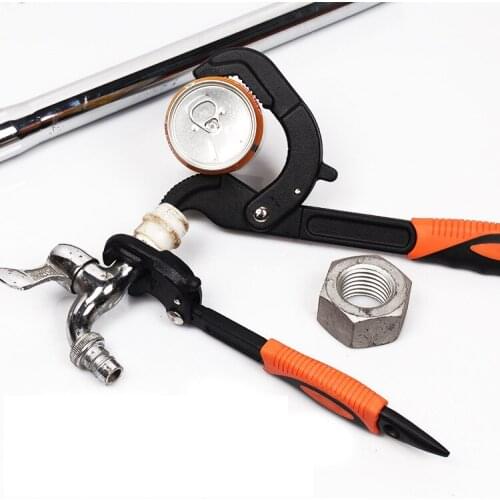 Water Pump Pliers Quick-release Plumbing Pliers Straight Jaw Groove Joint Plier Set