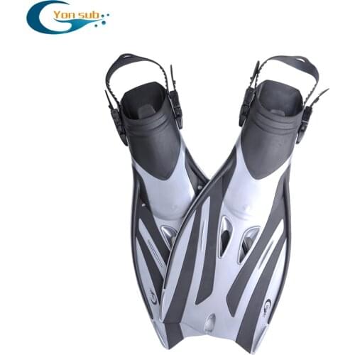 Professional scuba Diving Fins adult Adjustable Swimming shoes Silicone long Submersible Snorkeling Foot monofin Diving Flippers