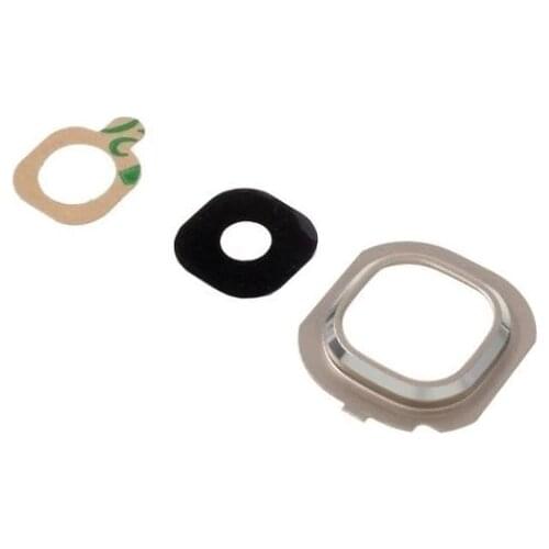 Camera Frame Bracket with Cover For Samsung Galaxy J5 2016 SM-J510 Galaxy J7 2016 SM-J710 Silver Black Gold Color