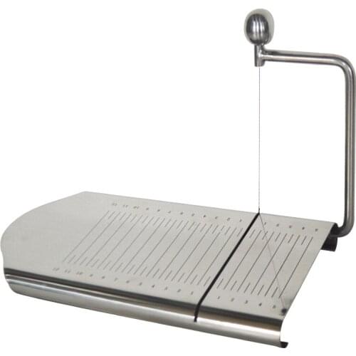 Stainless Steel Cheese Wire Cutter With Scale cheese, butter, dough Cutter Cheese Tools