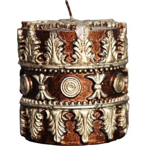 Silicone Candle Mold Cylinder Handmade Soap Mould Craft Resin Clay Decoration Tool