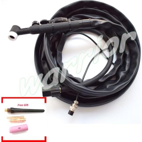 Incorporated Type Air Cooled TIG Welding Torch SR DB PTA WP-17V 4 Meters 12FT