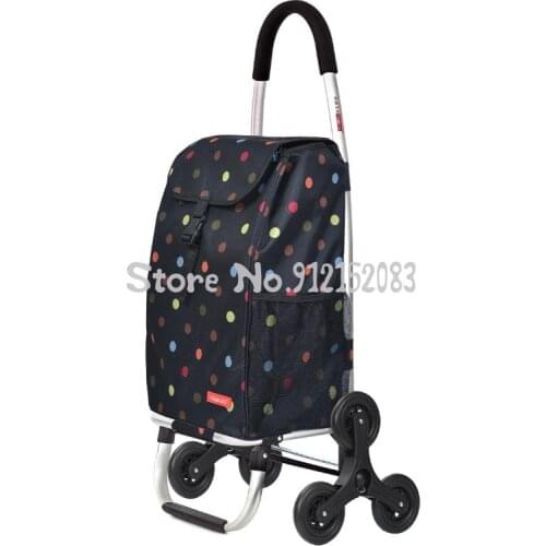 Shopping Cart, Small Cart, Climbing Stairs, Dual-use Shopping, Staircase Artifact, Household Small Trailer, Folding Portable Car