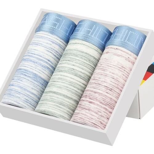 High Quality Soft 3/5pcs Men Hombre Sexy Cotton Underpants Breathable Boxer Shorts Male Underwear Cueca 2020