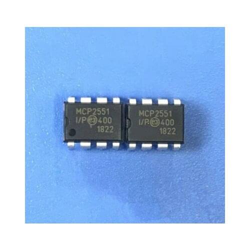 1PCS MCP2551-I/P MCP2551 CAN Bus Transceiver Embedded Microcontroller DIP-8