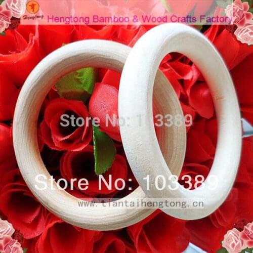 9.5cm lotus wood natual wood color curtain ring / wood circle/curtain ring holder without paint or varnish free shipping