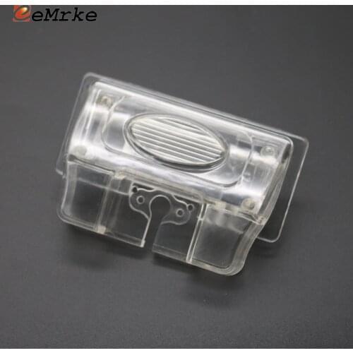 EEMRKE Car Rear View Backup Camera Bracket License Plate Lights Housing Mount for Nissan Almera 2013 Teana Tiida Sylphy Altima